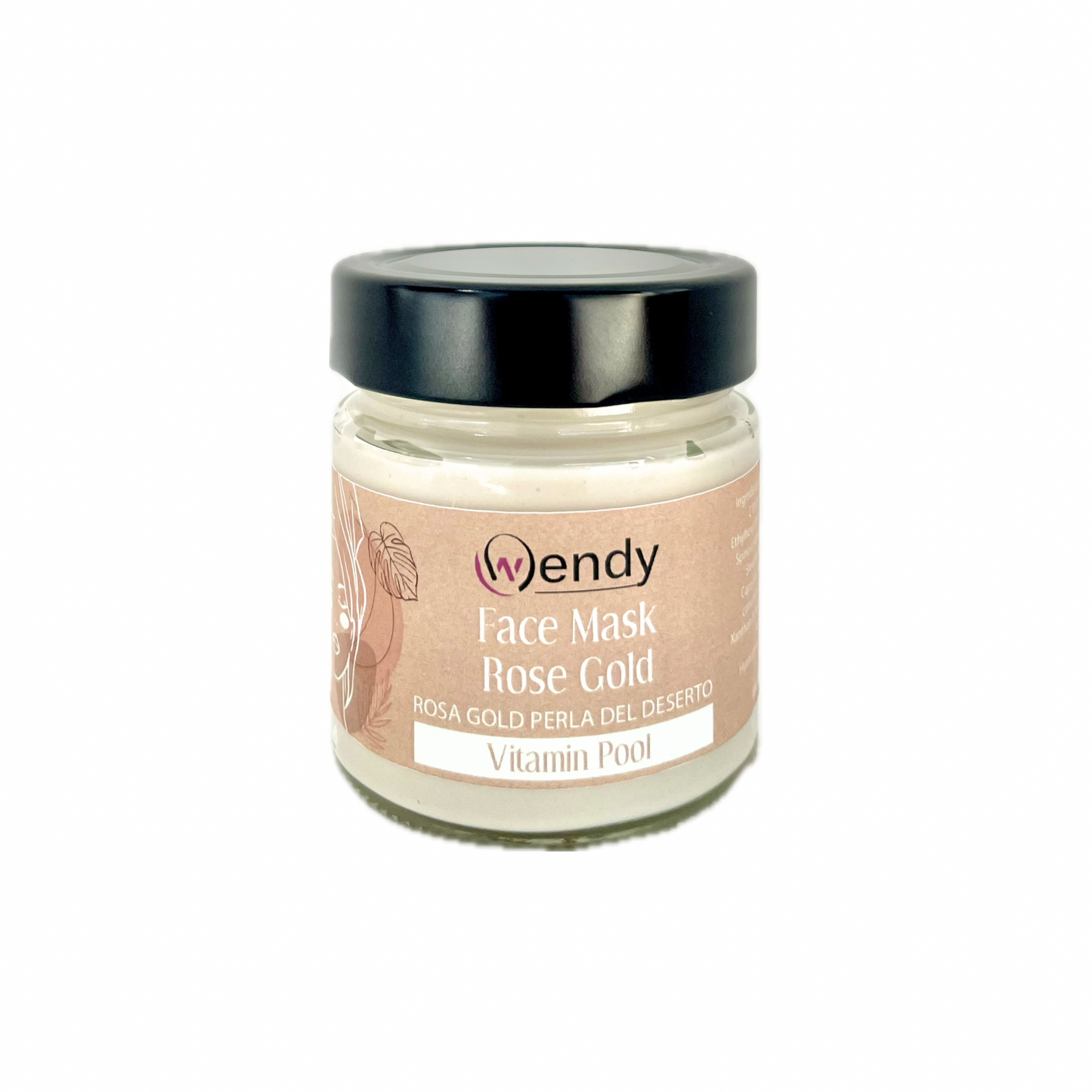 Face Mask Rose Gold