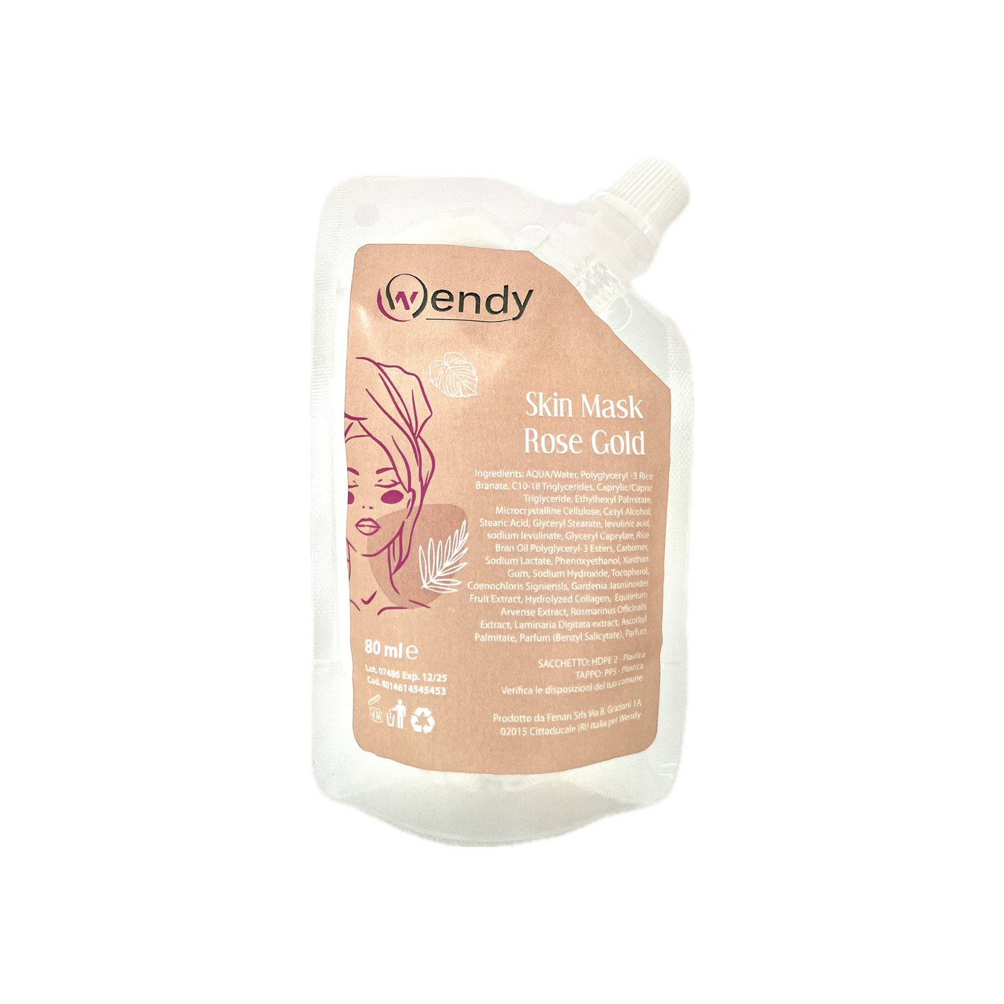 Face Mask Rose Gold
