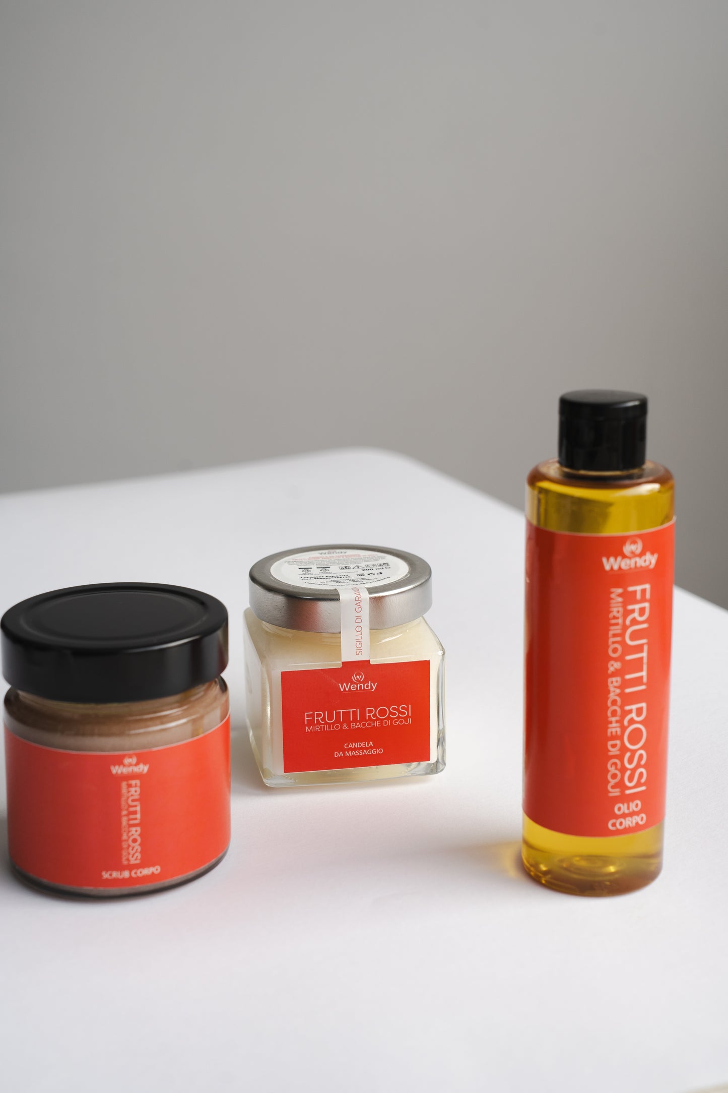 Scrub Corpo Frutti Rossi Mirtillo e Bacche di Goji