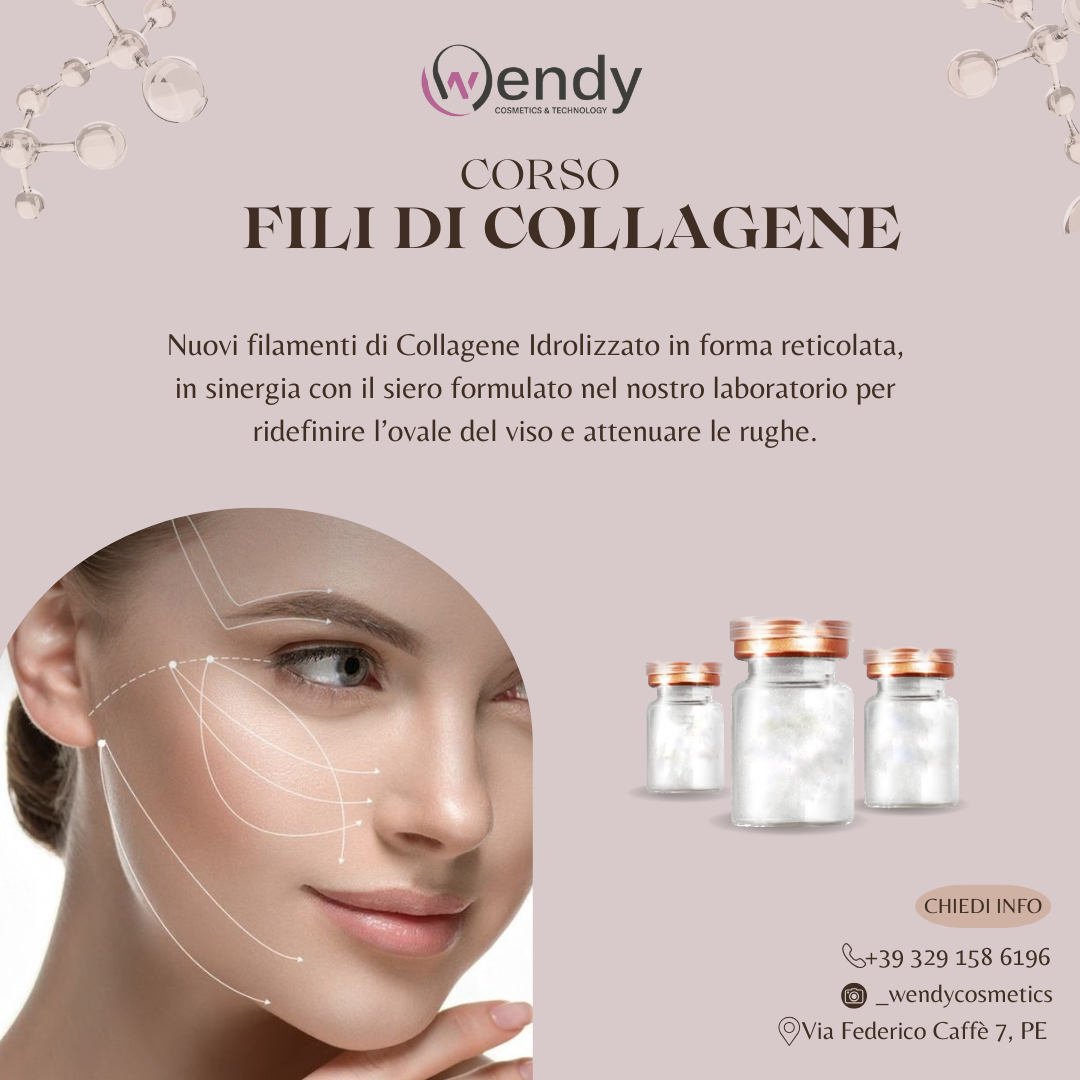Corso fili di collagene