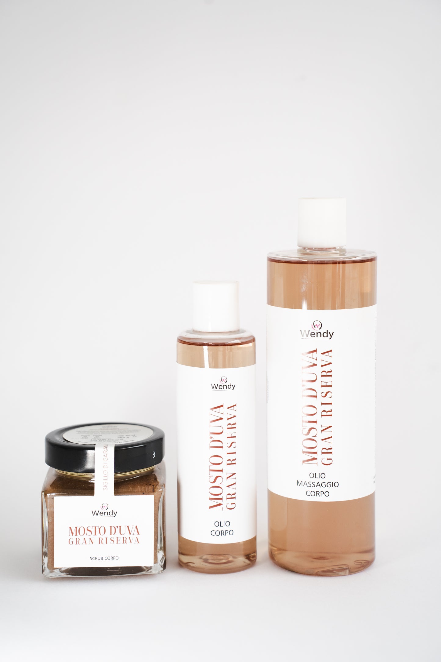 Olio corpo Mosto D'uva Gran riserva