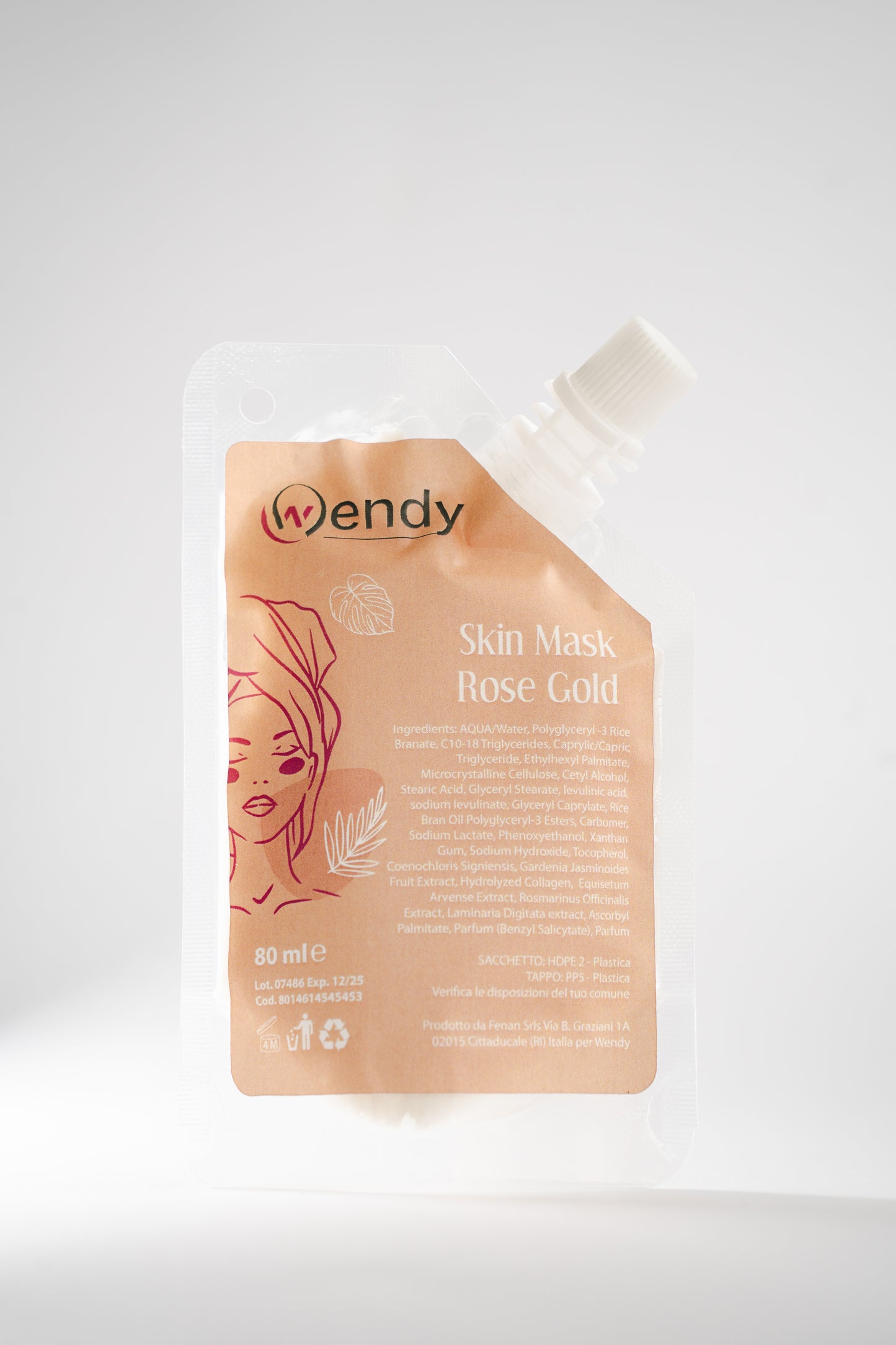 Face Mask Rose Gold